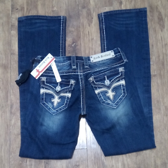 Rock Revival Women's 26 Easy Boot Embellished Distressed Embroidered NWT - Picture 5 of 14